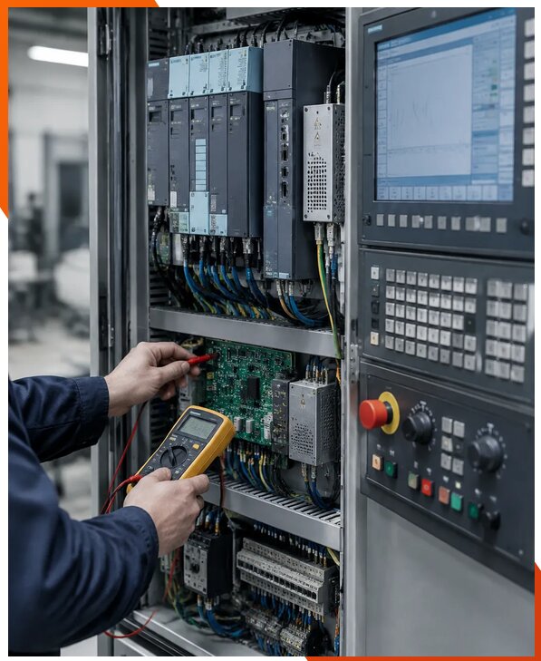 Ремонт систем ЧПУ Siemens в Пушкине