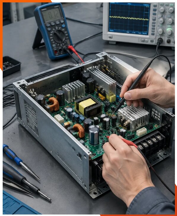 Ремонт блоков питания ЧПУ в Пушкине